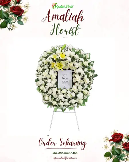 Krans Bunga Duka Kampung Kandang